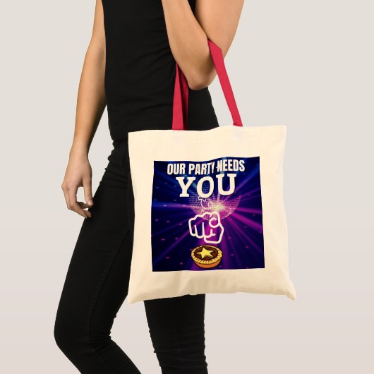 Ons feest heeft je nodig - gehakt taarten tote bag (Voorkant (product))