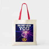 Ons feest heeft je nodig - gehakt taarten tote bag (Voorkant)