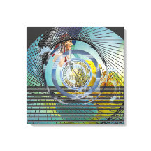 "Ons geboorteland" 24" x 24"