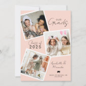 ons gemeenschappelijk Afstuderen Afstudeerders Feestdagenkaart (Voorkant)