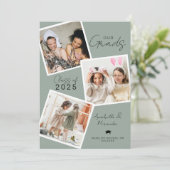 ons gemeenschappelijk Afstuderen Afstudeerders Feestdagenkaart (Staand voorkant)