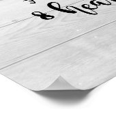 Ons {Gemengde} Poster van de Familie (Hoek)