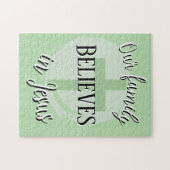 Ons gezin gelooft in Jezus Legpuzzel (Horizontaal)