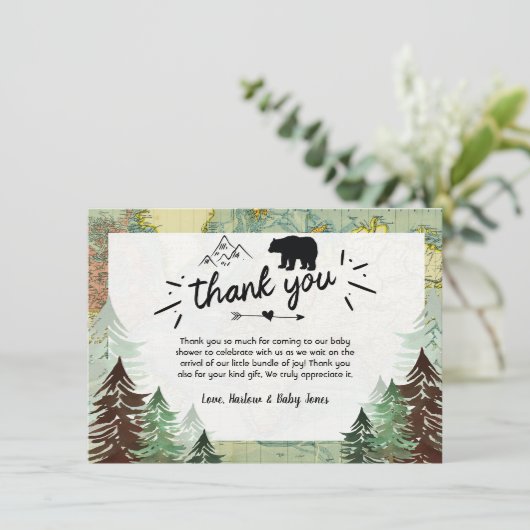 Ons grootste avontuur  kaart Beer (Staand voorkant)