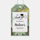 Ons grootste avontuur kaart Beer Cadeaulabel (Voorkant)