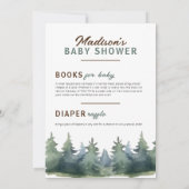 Ons grootste avontuur Oh Deer Baby shower Kaart (Achterkant)