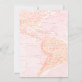 Ons grootste avontuur Zinnia Bright Floral Bridal Kaart (Achterkant)