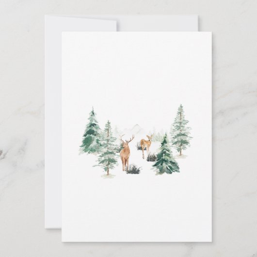 Ons grootste avontuurlijk Baby shower Kaart (Achterkant)