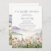 Ons grootste avontuurlijke baby shower kaart (Voorkant / Achterkant)