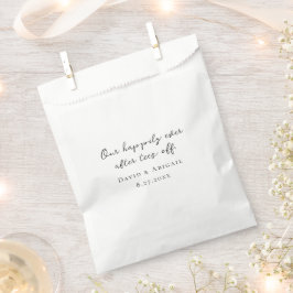 'Ons 'Happily Ever After' begint te golfen' Huweli Bedankzakje