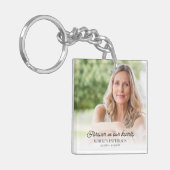 Ons Herinneringsfoto Geschenk voor Altijd Sleutelhanger (Voorkant Links)