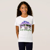 Ons huis Aarde Blauwe Zomer Hemel en Water T-shirt (Voorkant volledig)