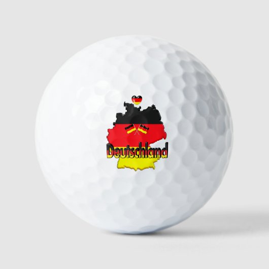 ONS HUIS - DUITSLAND design collectie Golfballen (Voorkant)