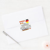 ONS HUIS - DUITSLAND design collectie Vierkante Sticker (Envelop)