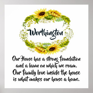 Ons Huis is thuis Poster