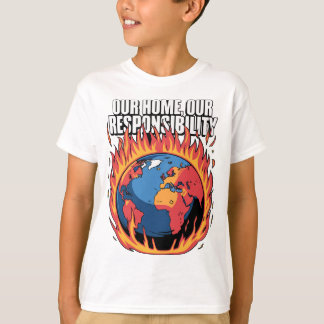 Ons huis, onze verantwoordelijkheid - Climate Awar T-shirt