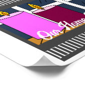 "Ons Huis van Liefde" Poster (Hoek)