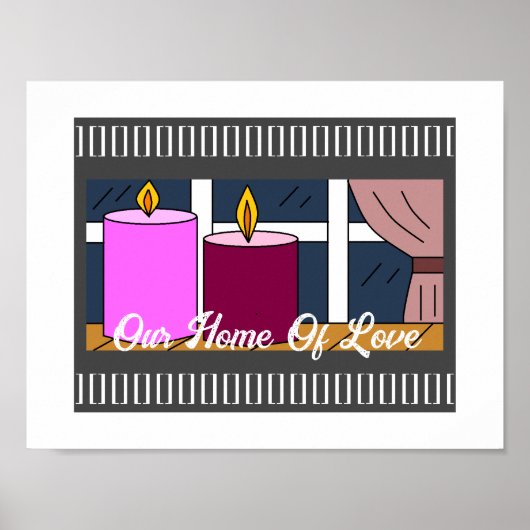 "Ons Huis van Liefde" Poster (Voorkant)