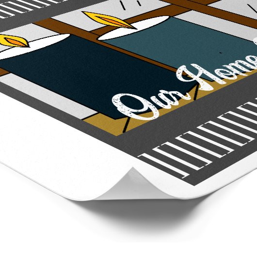 "Ons Huis van Liefde" Poster (Hoek)