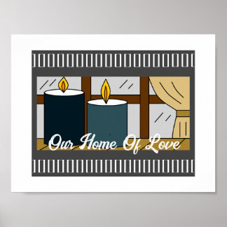 "Ons Huis van Liefde" Poster