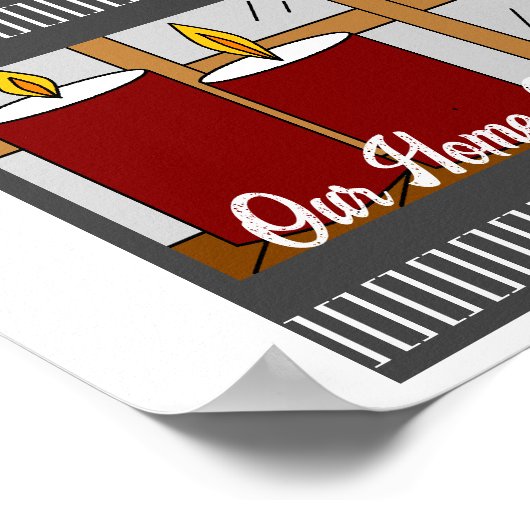 "Ons Huis van Liefde" Poster (Hoek)