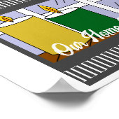 "Ons Huis van Liefde" Poster (Hoek)