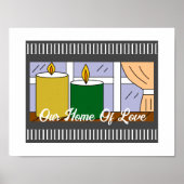 "Ons Huis van Liefde" Poster (Voorkant)