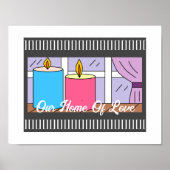 "Ons Huis van Liefde" Poster (Voorkant)