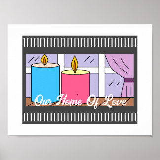 "Ons Huis van Liefde" Poster