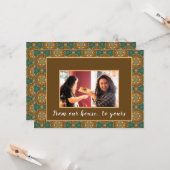 Ons Huis voor uw gelukkige dankbaarheid Kaart (Voorkant / Achterkant in situ)