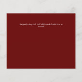 Ons Huwelijk Foto Collage Huwelijks UITNODIGING Flyer (Achterkant)