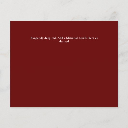 Ons Huwelijk Foto Collage Huwelijks UITNODIGING Flyer (Achterkant)