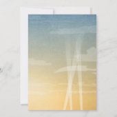 Ons huwelijksavontuur - Uitnodiging voor bruiloft (Achterkant)