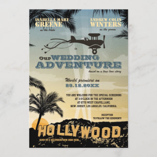 Ons huwelijksavontuur - Uitnodiging voor bruiloft