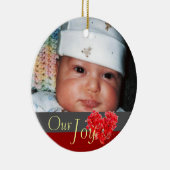 Ons 'Joy Adoption Ornament' Keramisch Ornament (Rechts)