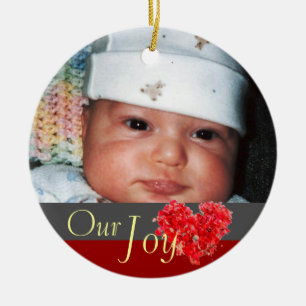 Ons 'Joy Adoption Ornament' Keramisch Ornament