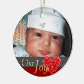 Ons 'Joy Adoption Ornament' Keramisch Ornament (Links)