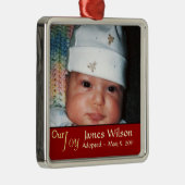 Ons 'Joy Adoption Ornament' Metalen Ornament (Rechts)