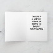 *ONS JUBILEUM* VIEREN "ONS" KAART (Binnen)