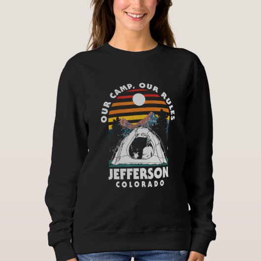 Ons kamp ons Reglement Jefferson Camping Colorado Trui (Voorkant)