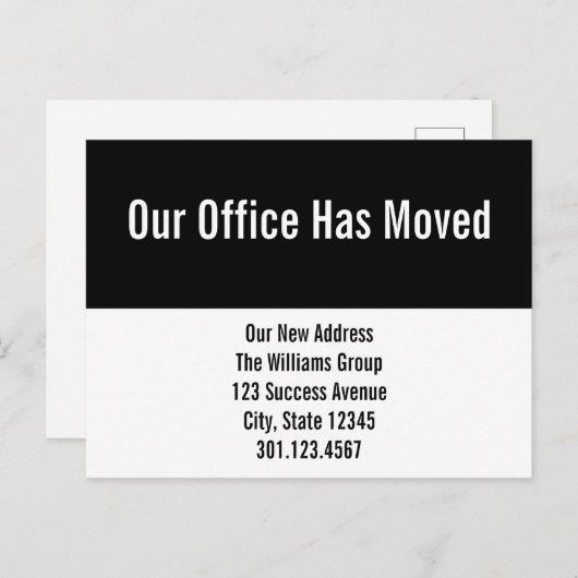 Ons Kantoor heeft het Briefkaart van de Verschuivi (Voorkant / Achterkant)