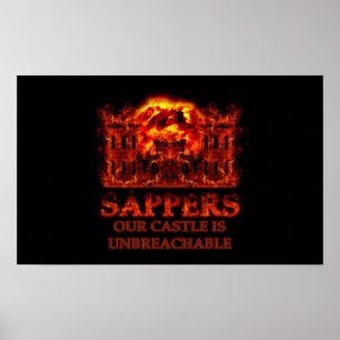 Ons kasteel in onberispelijk poster