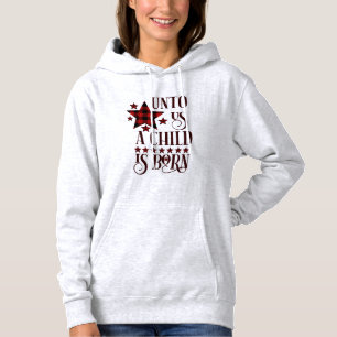 Ons kind wordt met Kerstmis gekleed Hoodie