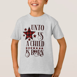 Ons kind wordt met Kerstmis gekleed T-shirt