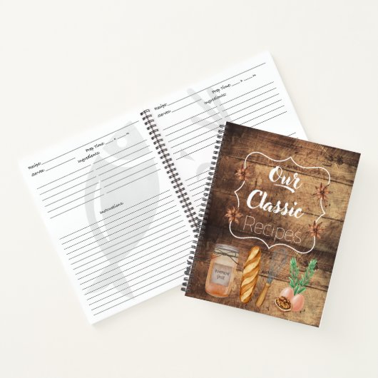 Ons klassieke recept notitieboek (Binnen)