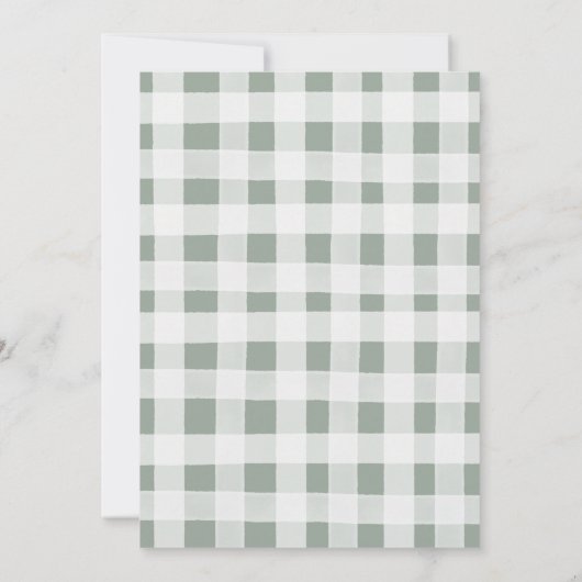 Ons kleine Beer is een uitnodiging voor een wilde  (Achterkant)