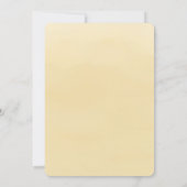 Ons kleine Beer wordt een Schattigee 1e verjaardag Kaart (Achterkant)