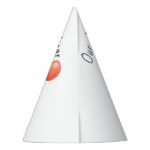 Ons kleine Beer wordt een verjaardag van kinderen Feesthoedjes (Achterkant)