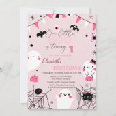 Ons kleine boek Halloween verjaardag Kaart (Voorkant)