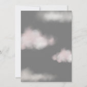 Ons kleine boek is bijna klaar! Ghost-Baby shower Kaart (Achterkant)